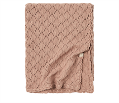 Lil Atelier blanket swaddle almondine knit